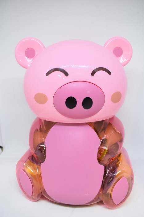 Tirelire de minigelées - cochon rose -960g