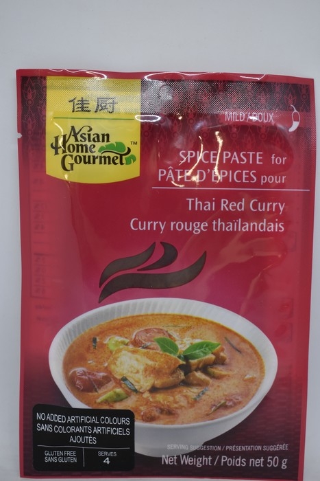 Asian Home Gourmet - Curry Rouge Thaïlandais - 50g