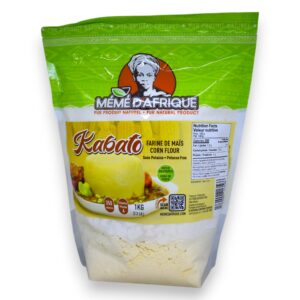 Mémé d'Afrique - Farine de Maïs Kabato - sans Potasse - 1Kg