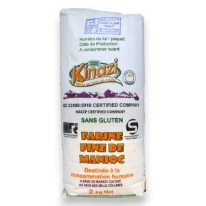 Kinazi Cassava - Farine de Cassava - 2kg