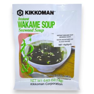 Kikkoman - Soupe Instantanée aux Algues Wakame - 18g