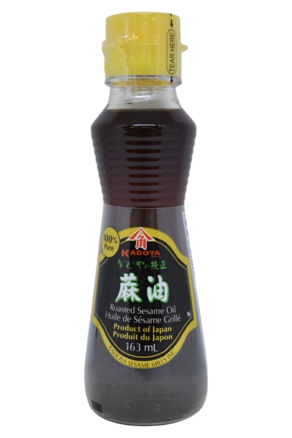 Kadoya - Huile de sésame pure GRILLÉE - 163ml